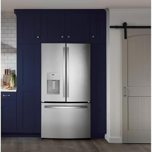 GE® ENERGY STAR® 25.6 Cu. Ft. Fingerprint Resistant French-Door Refrigerator on Fridge.com