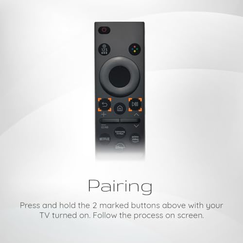 Image of Original OEM BN59-01388A Remote Control for Crystal UHD 4K CU7000 Series Smart TV Includes Netflix Prime Video & Disney+ Shortcuts
