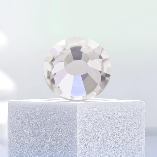 Image of Flatback Rhinestones Bulk, 14400PCS Crystal Rhinestones for Clothes DIY Decoration Crafts, Crystal, SS10, 2.7-2.9mm