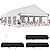 DWVO 20x30FT Large Party Tent Outdoor Heavy Duty Wedding Event Shelters Upgraded Galvanized Canopy with Large White Roof, Removable PVC Sidewalls & 3 Storage Bag