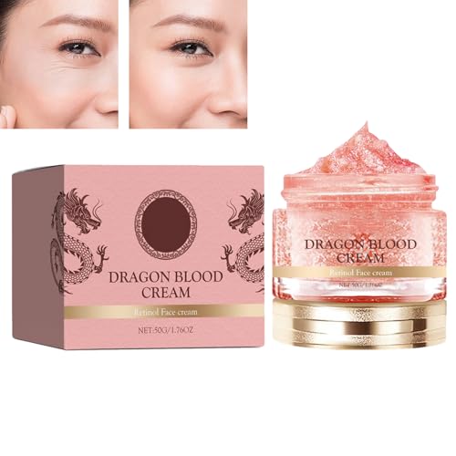 Crema Facial De Sangre De Dragón,Hidratante de Sangre de Dragones,Crema De Sangre De Dragón,Dragons Blood Cream,Dragon's Blood Easy Cream,Crema Antiarrugas,Crema Hidratante De Uso Diario