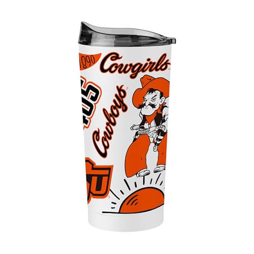 Image of Logo Brands NCAA Native Icons 20 oz Stainless Steel Tumbler - Double Wall Vacuum Insulated