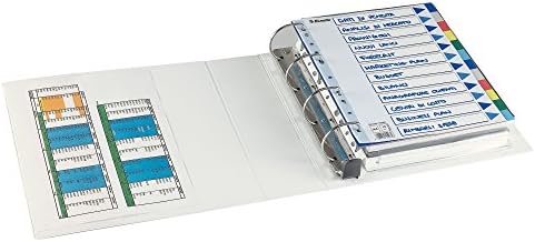 Leitz 4 Ring Binder, Holds up to 580 Sheets, SoftClick Range, 86 mm Spine, 42050001 - A4, White