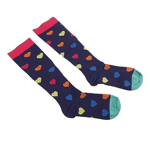 1 par de Meias de Compressão, Promove a Circulação, Reduz o Inchaço, Meias de Compressão Respiráveis