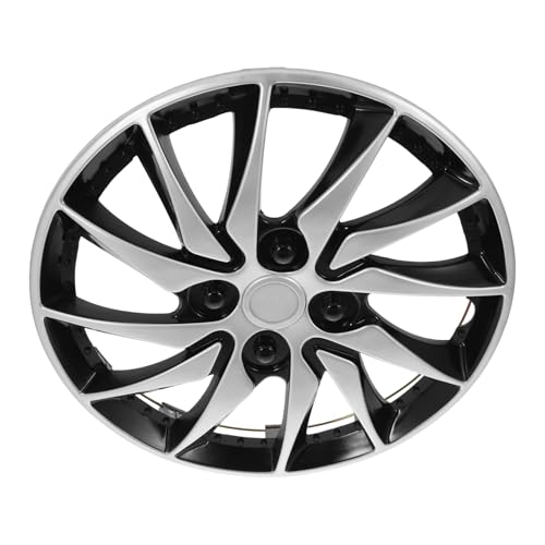 Enjoliveur de roue 14 pouces en PP noir pour jante acier de voiture