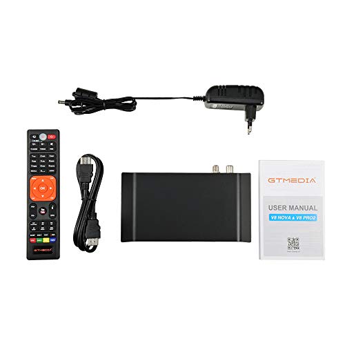 GTMedia V8 pro2 H.265 Full HD 1080P DVB-S2 DVB-T2 DVB-C Satellite Receiver Support PowerVu, Biss Key Built-in WiFi