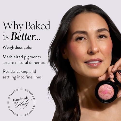 Image of LAURA GELLER Baked Blush-n-Brighten Powder Blush - Malibu Sunset