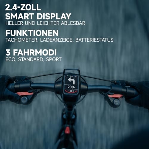 Segway GT3 D, E-Scooter mit Deutscher Stra&szlig;enzulassung, 95 km Eco Modus Reichweite 84km im Sport Modus, doppelte hydraulische Federung, 2400 W Leistung, 150 kg Tragkraft, Smart TFT Display