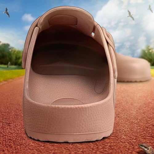 Image of KEMISANT Women Clogs,Comfortable Mules Sandals Slippers Nurse Garden Shoes Unisex for Men Cushioned Support