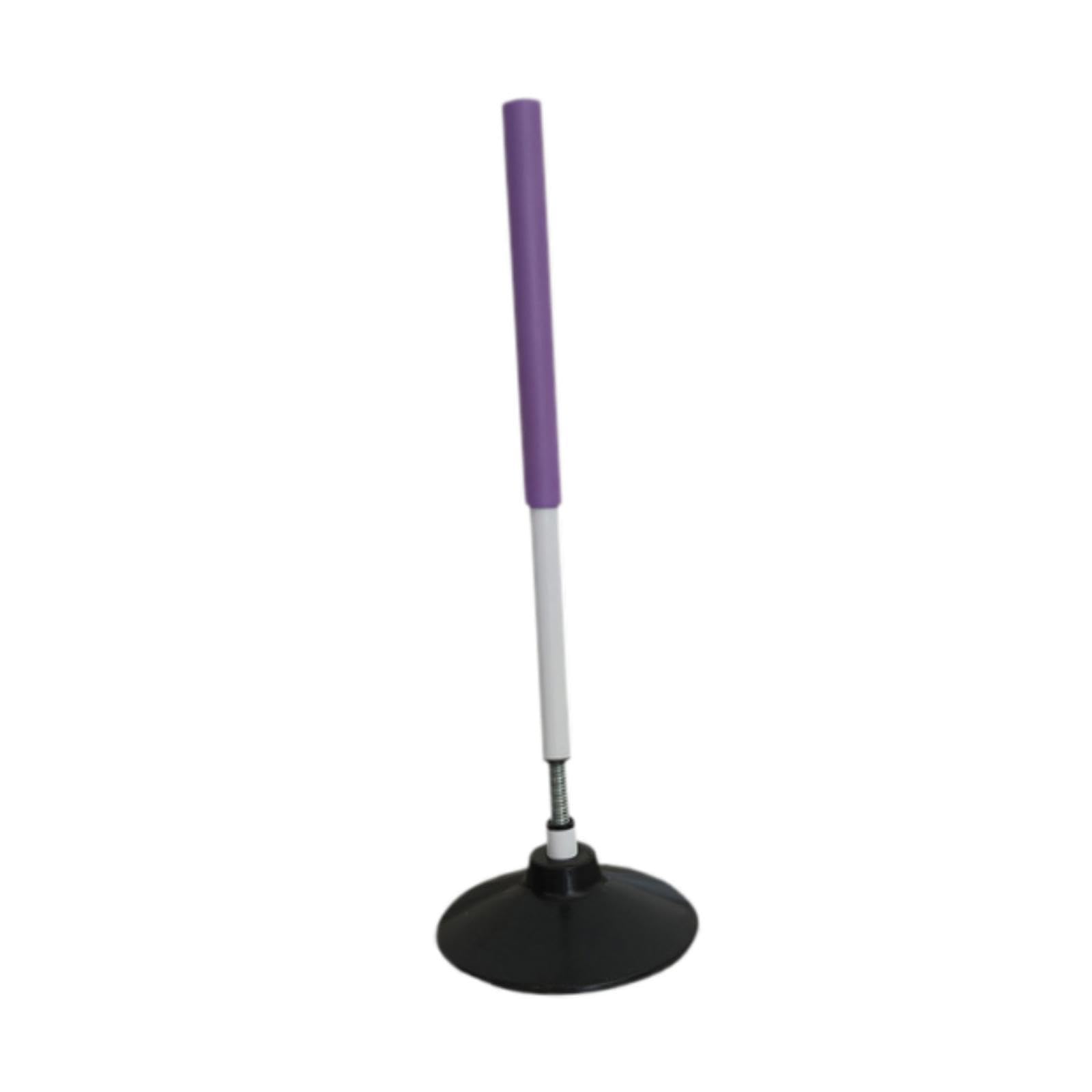 Poste de Entrenamiento para Ejercicios Deportivos Poste Multifunción Barra de Señal con Base Autopesada Material Resistente Adecuada