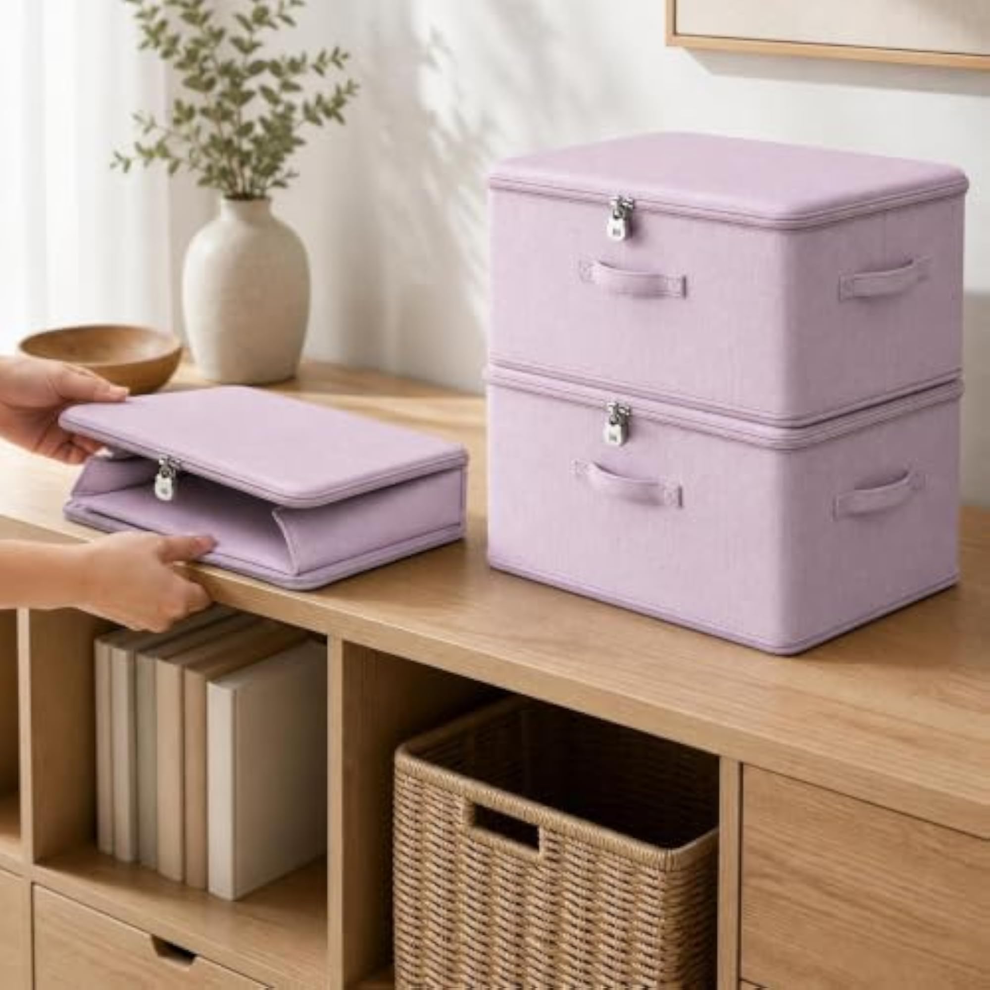 Large Capacity Lockable Storage Bags for Clothes