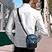 Personalized Small Crossbody Bag Water Resistant Messenger Bags Mini Lighthouse at Night Printing SlingBag For Men Women