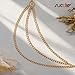 SUOSDEY Pirate Waist Chain Belts for Women Multilayer Metal Belly Chain Belt Fashion Accessories for Dress,Gold
