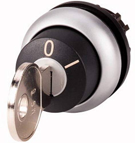 Actuador de llave selector Eaton M22-WRS-MS5 de 2 posiciones y posición mantenida