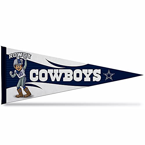 Image of Rico Industries NFL Football Mascot inch 12 inch x 30 inch Felt Wall Decor Pennant - Great for Home /Bed Room /Man Cave Decor