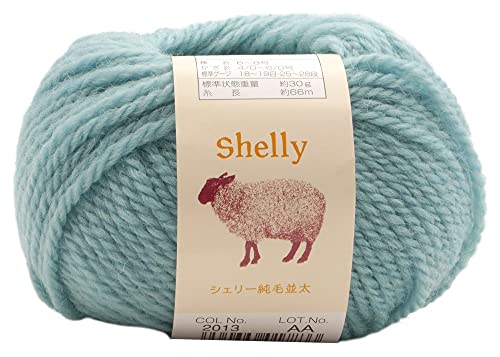 元廣 スキー 手編み毛糸 シェリー純毛並太 Col.2013