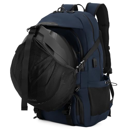 Oumurs Motorcycle Backpack Blue