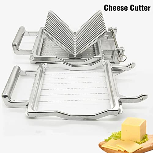 Coupe-fromage équipé de 1cm et 2cm fil d'acier inoxydable remplaçable - 6