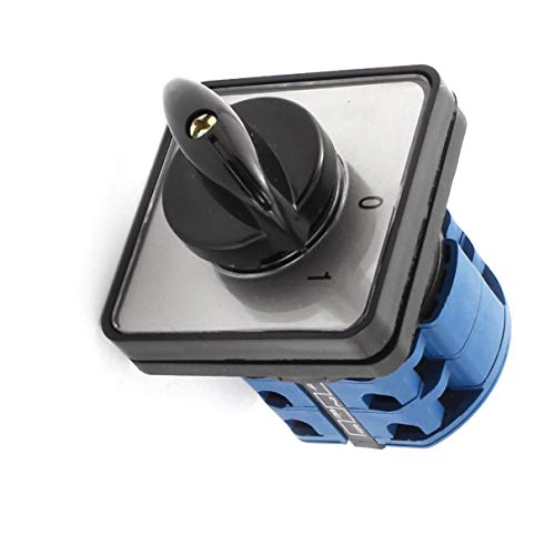 Aexit CA10 Panel Electrical Mount 2-Position 2-Pole Rotary Cam Timers On/Off Switch