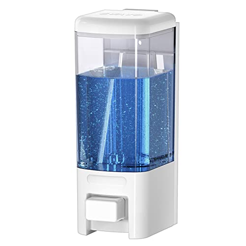 SVAVO Wall Mount Soap Dispenser 17oz White