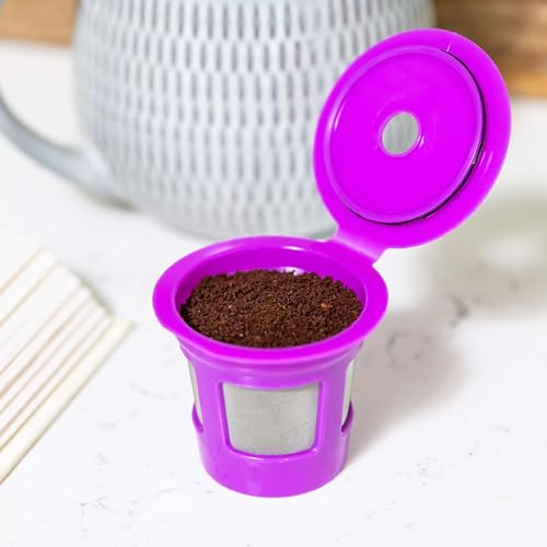 Single Serve Value Pack 1-Stream Reusable Filter Cup/EZ Scoop Perfect Pod Single Serve Pack Reusable Coffee Filter Cup & EZ-Scoop for K-CUP Brewers - Thumbnail 6