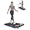 Anylife Cinta de Correr con inclinación del 10%, Waliking Pad 1-6 km/h para el hogar,Treadmill bajo el Escritorio, máquina para Caminar de 2,5 CV para el hogar y la Oficina, 150 kg