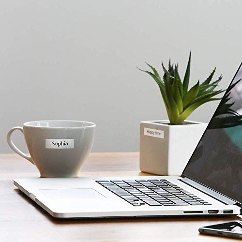 10-Pack Label Kingdom Label Tape Tze-231 Compatible For Brother P Touch Tze231 Tz-231 Label Tape Laminated 12Mm 0.47'' For Label Maker Pt-D210 Ptd220 Black On White, Label Kingdom Label Maker Tape #TOP7