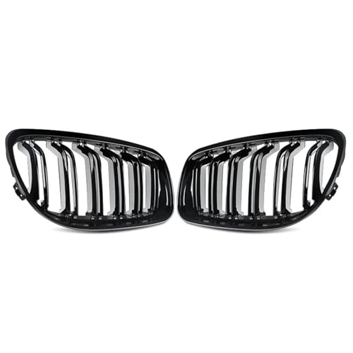 Rejilla parachoques delantero negro brillante para BMW E90 E91 Serie 3 de 2009 a 2013