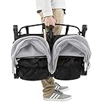 Mountain Buggy Nano DUO V1 Zwillings-, Geschwisterwagen - silber