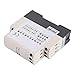 Cloimei JVRD6 Phase Sequence Protection Relay Industrial Grade Voltage Monitor Device for Motors Pumps Elevators Plastic Metal Housing 35mm Rail Mount 7.9x2.3x7.9cm