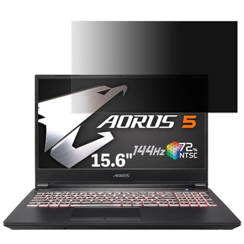 GIGABYTE AORUS 5 �V���[�Y 15.6�C���` 16:9 �Ή� �`�����h�~�t�B���� �v���C�o�V�[�t�B���^�[ �u���[���C�g�J�b�g ���˖h�~ PC �p�\�R�� ���j�^�[ �̂������h�~ ��ʕی� �ی�V�[�g ���E�ȒP ���ʎg�p