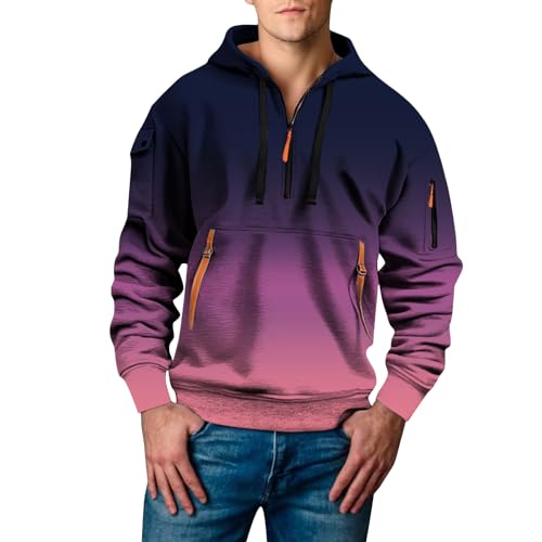 Sudaderas hombres con capucha XXL que solucionan el frío con estilo moderno