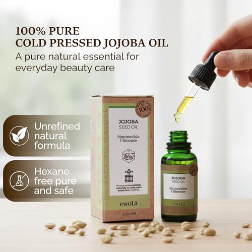 Aceite de Jojoba Ewela 100% Puro Prensado en Frío 30 ml miniatura 3