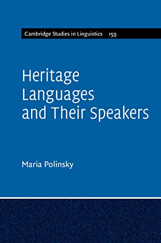 Heritage Languages and their Speakers (Cambridge Studies in Linguistics Book 159)
