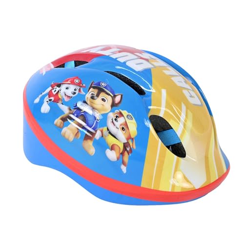Casco de bicicleta Paw Patrol ligero y a prueba de golpes ajustable de 52-56 cm