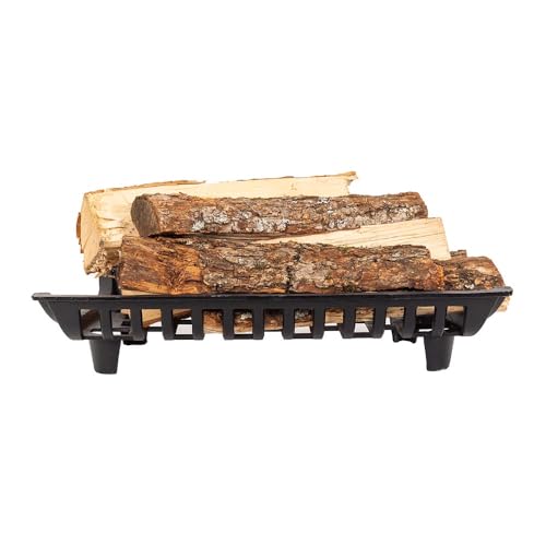 Modern Ember A00242BK Essen 24 Inch Cast Iron Fireplace Log Grate thumb #1