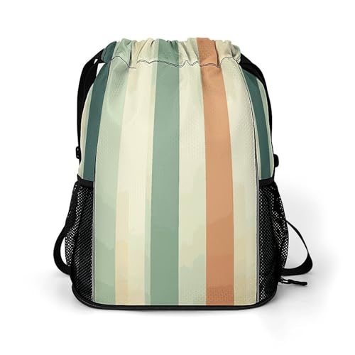 Mochila retro con cordón para adultos que separa calzado sucio y organiza tu entrenamiento