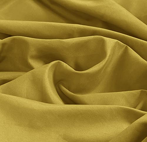 Emma Barclay Lyla Fitted Sheet in Ochre - Double, Yellow - Image 2