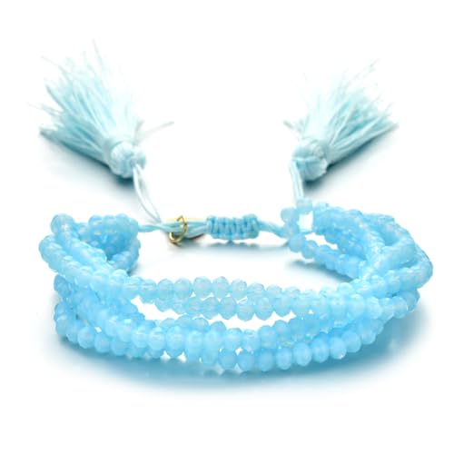 Bracelets en cristal multicolores pour exprimer votre joie de vivre