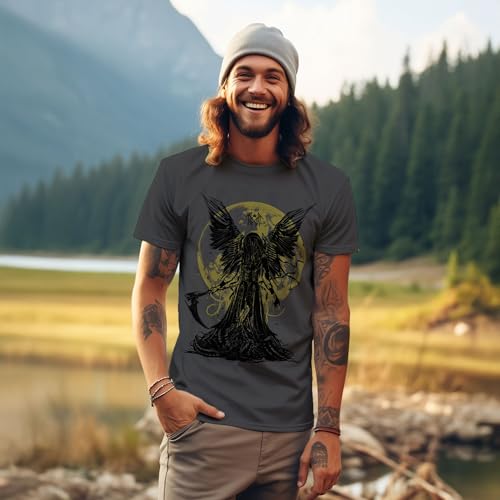 Sleep Token Men's Reaper Angel T-Shirt Gray | Officially Licensed Merchandise2