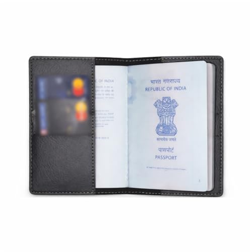 Image of Customized Couple Printed Passport Cover Gift Set 2 Pcs | Personalised Leather Travel Gift for Husband Wife, Boyfriend Girlfriend | Customised Valentine's Day Gift Set (Design 5)
