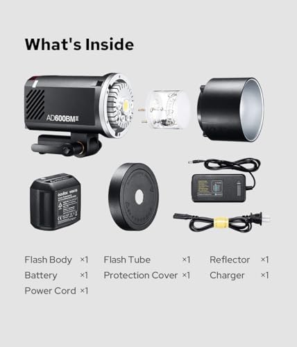 Ficha técnica Godox AD600BM II Flash 600Ws TTL para Exteriores con Sistema X Inalámbrico 2.4G 1/8000s HSS GN87 0.01-0.9s Tiempo de Reciclaje Flash Monolight para Canon Sony Nikon Fuji Olympus Panasonic - Fernando Cortés Ficha técnica Godox AD600BM II Flash 600Ws TTL para Exteriores con Sistema X Inalámbrico 2.4G 1/8000s HSS GN87 0.01-0.9s Tiempo de Reciclaje Flash Monolight para Canon Sony Nikon Fuji Olympus Panasonic - Fernando Cortés