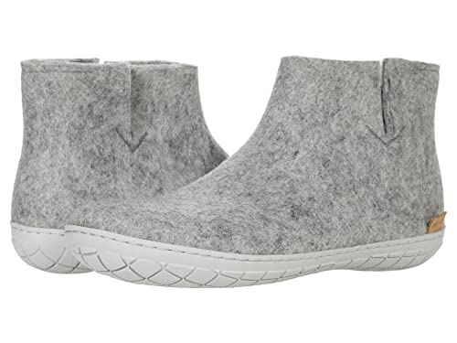 Glerups Wool Boot Rubber Outsole Grey/Grey Rubber EU 44 (US Men's 10.5, Women's 13) Medium