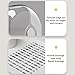 Baby Bottle Drying Rack with Lid, Dustproof Baby Bottle Storage Box with Removable Drain Tray, Space Saving Baby Bottle Rack Dryer - Reusable Bottle Rack Holder for Baby, White