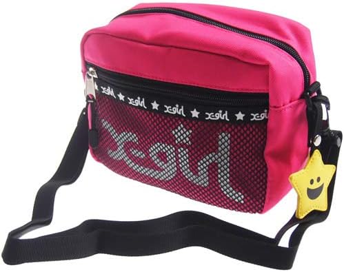 Amazon X Girl Stages エックスガールステージス ミルズロゴ ショルダーバッグ ピンク F 縦16cm 横cm マチ8cm F 縦16cm 横cm マチ8cm 11 ピンク X Girl エックスガール シューズ バッグ