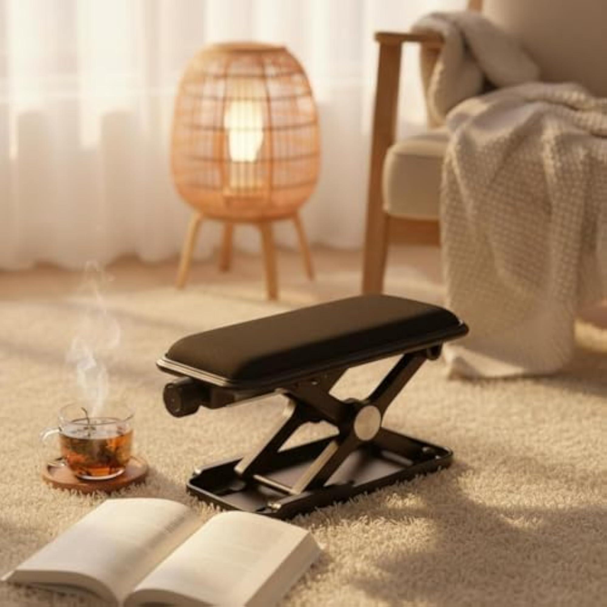 Stable Bracket Height Adjustable Arm Pad for Ergonomic Support