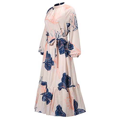 Robe de soirée bohème Hndudnff chic et fluide de bureau XL - 3