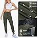 Hormtaer Damen Cargo Jogginghose Multifunktions Outdoor Wanderhose Lang Leichte High Waist Stretch Sport Trekkinghose Multi Taschen (B Armeegrün, M)