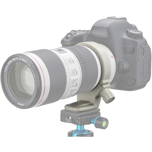 DeWin Obiektyw statywu pierścień 70-200mm F4, obiektyw aparatu ze stopu aluminium statyw kołnierz pierścień dla 70-200mm F4 / F4L is USM