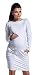 Zeta Ville - Premamá Vestido de túnica Sudadera de Lactancia Mangas Larga...